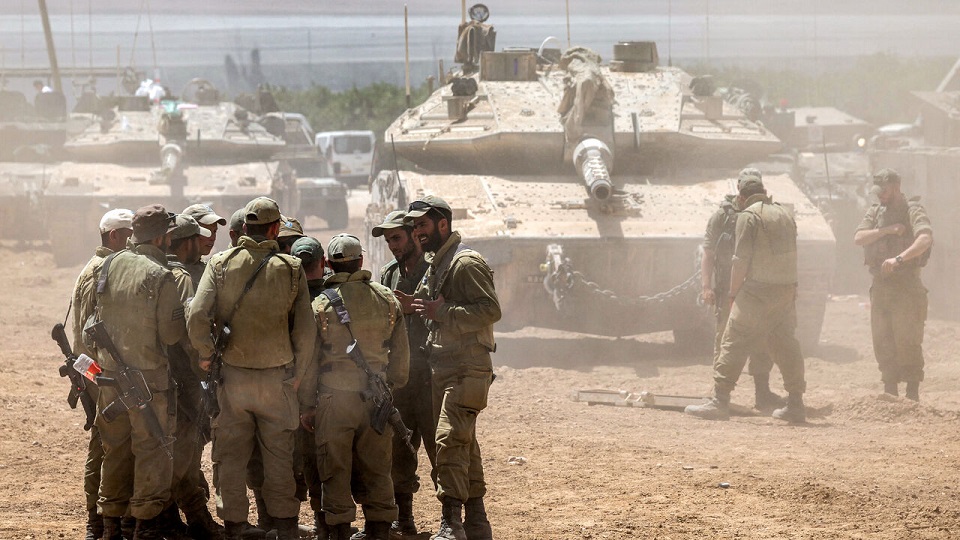 Ciidamada Israel ee ku sugan Rafah.jpg